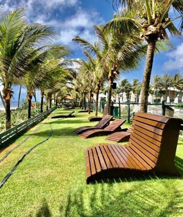 Temporada Pe Na Areia Guarajuba Apartment Ngoại thất bức ảnh